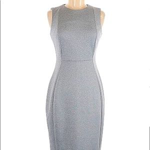 Gray Calvin Klein Shift Dress, Size 6